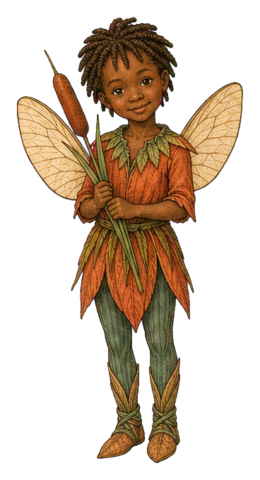 Preview for Cattail Reed Fairy Sticker
