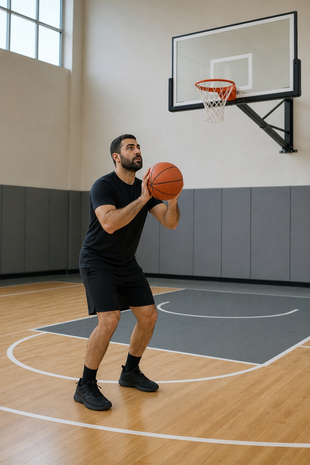 Preview for Basketball Vertical Set Shot Background