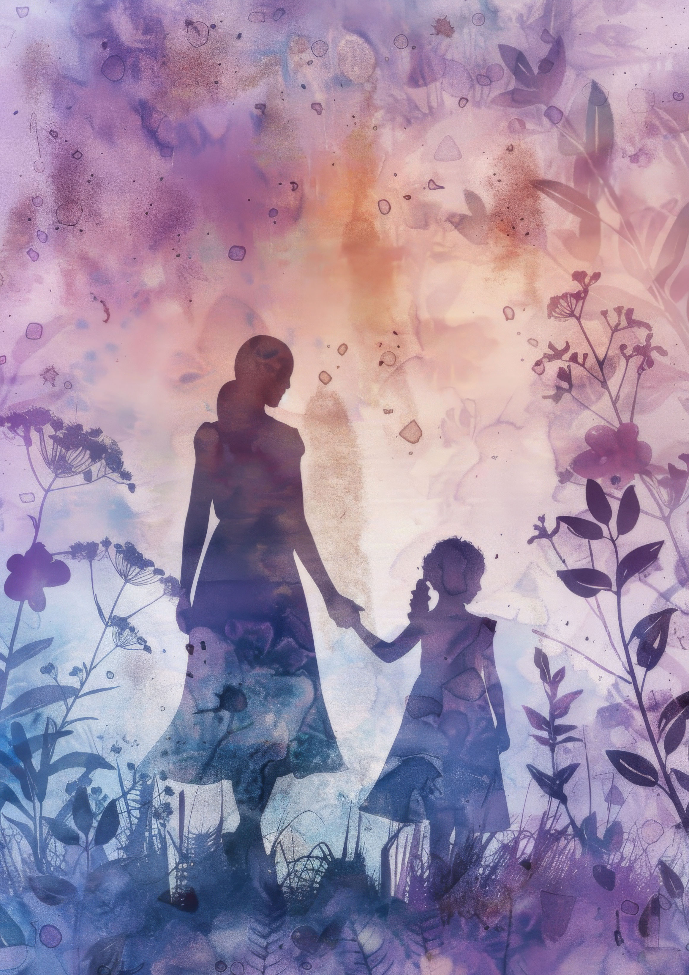 Preview for Mother-child-watercolor-art-mothers-day-background-9cc8d