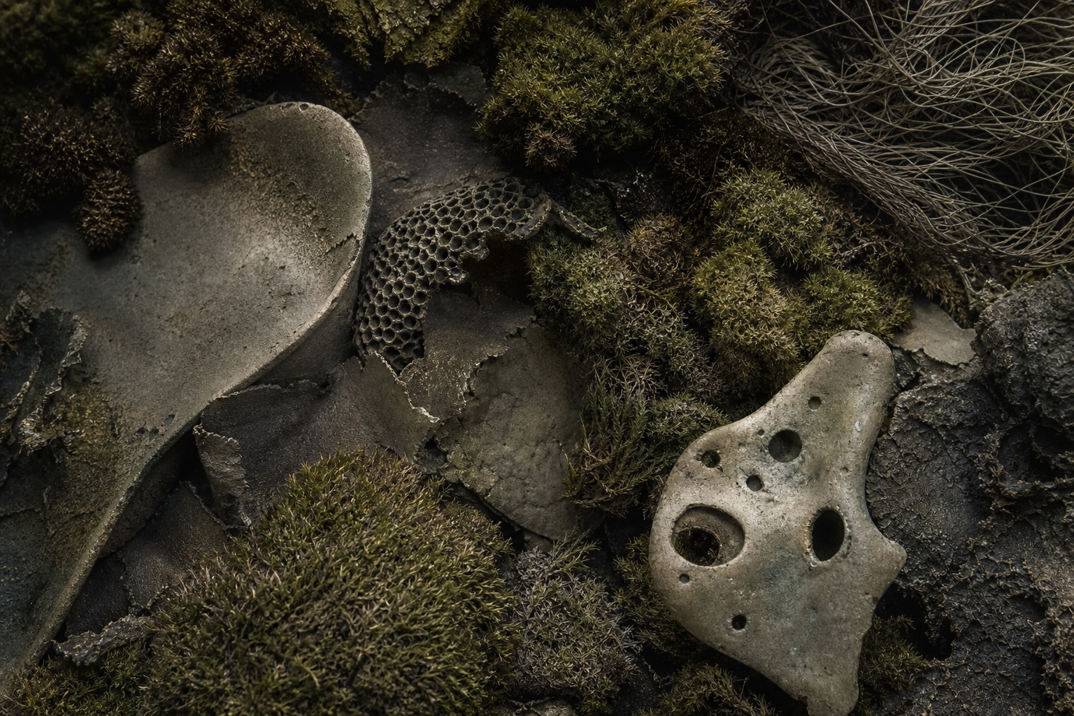 Preview for Moss Overcast Ceramic Mineral Detail Background
