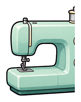 Preview for Plain Sewing Machine Sticker