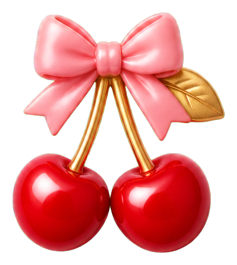 Preview for Cherry Bow Sticker