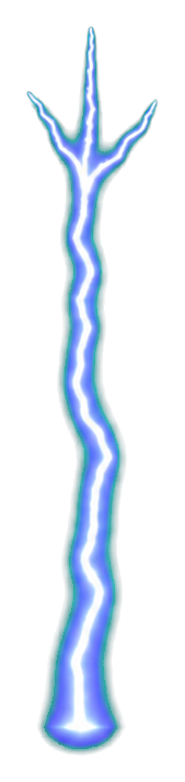 Preview for Realistic Upward Lightning Jet Sticker