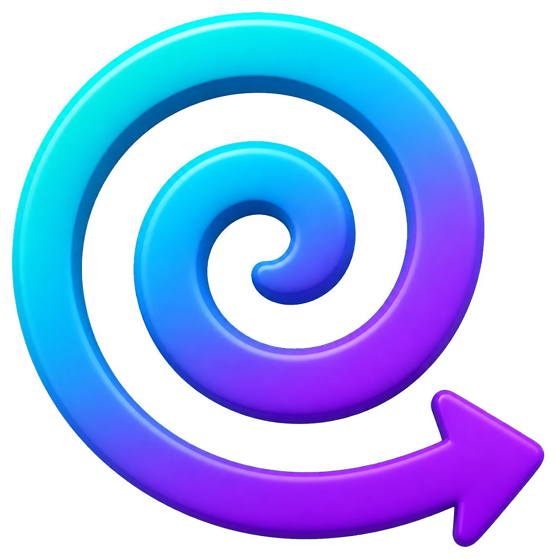 Preview for Spiral Arrow Sticker Graphic