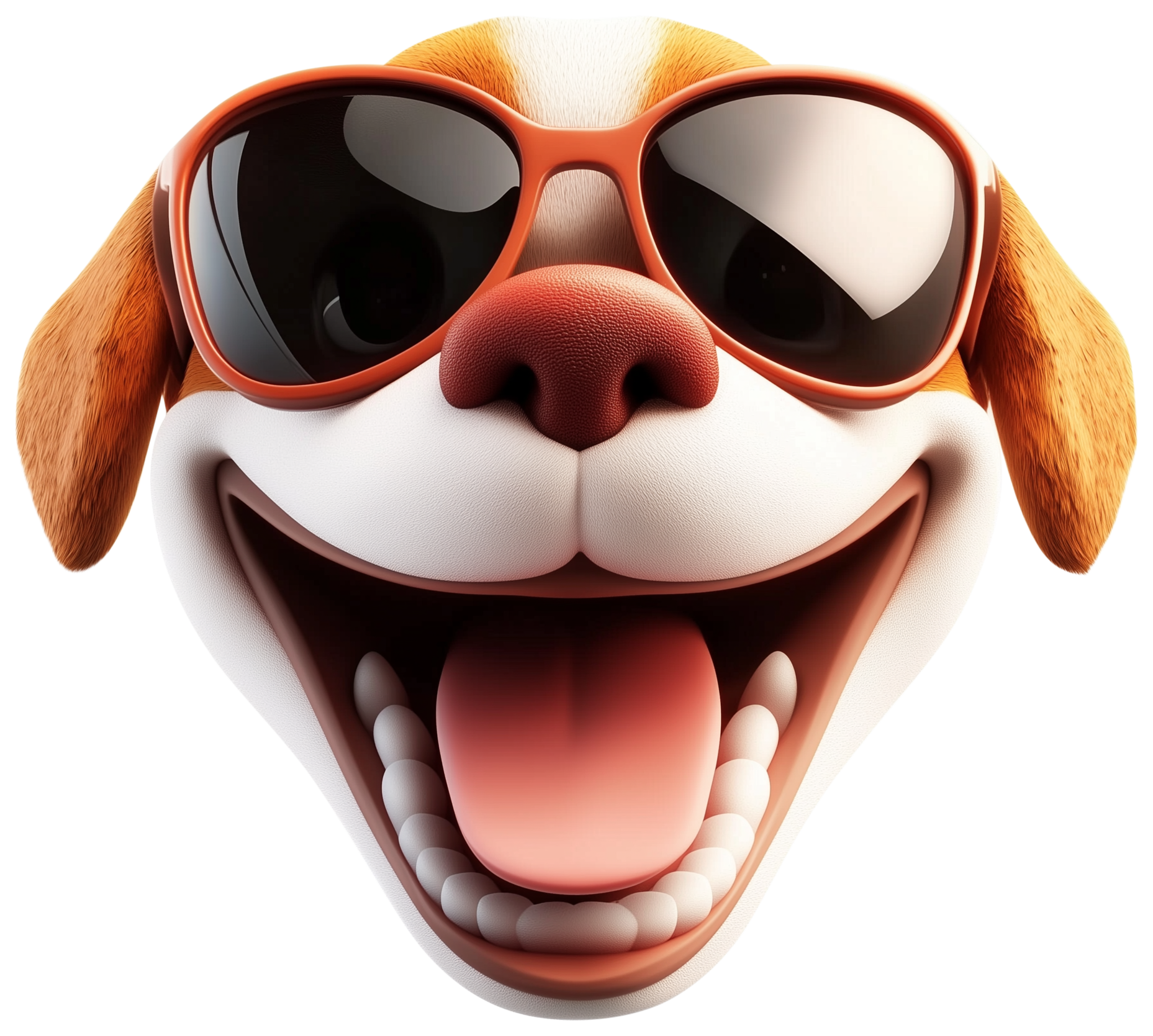 Preview for Cute Dog Emoji Sticker