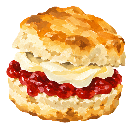 Preview for Gouache Tea Time Scone