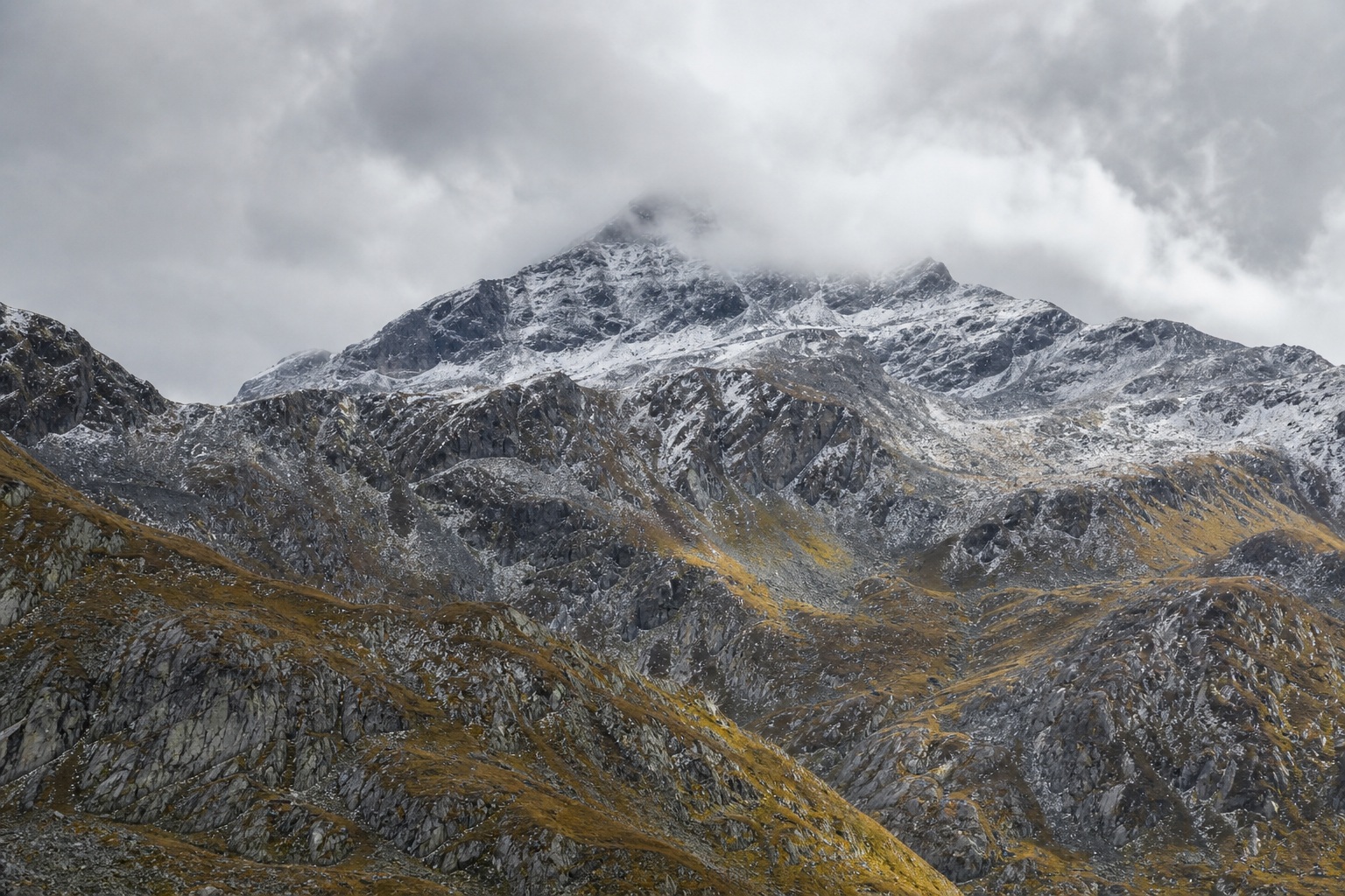 Preview for Alpine Mountain Background Stock Image