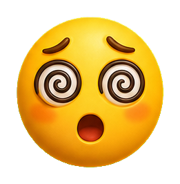 Preview for Dizzy Face Emoji Sticker