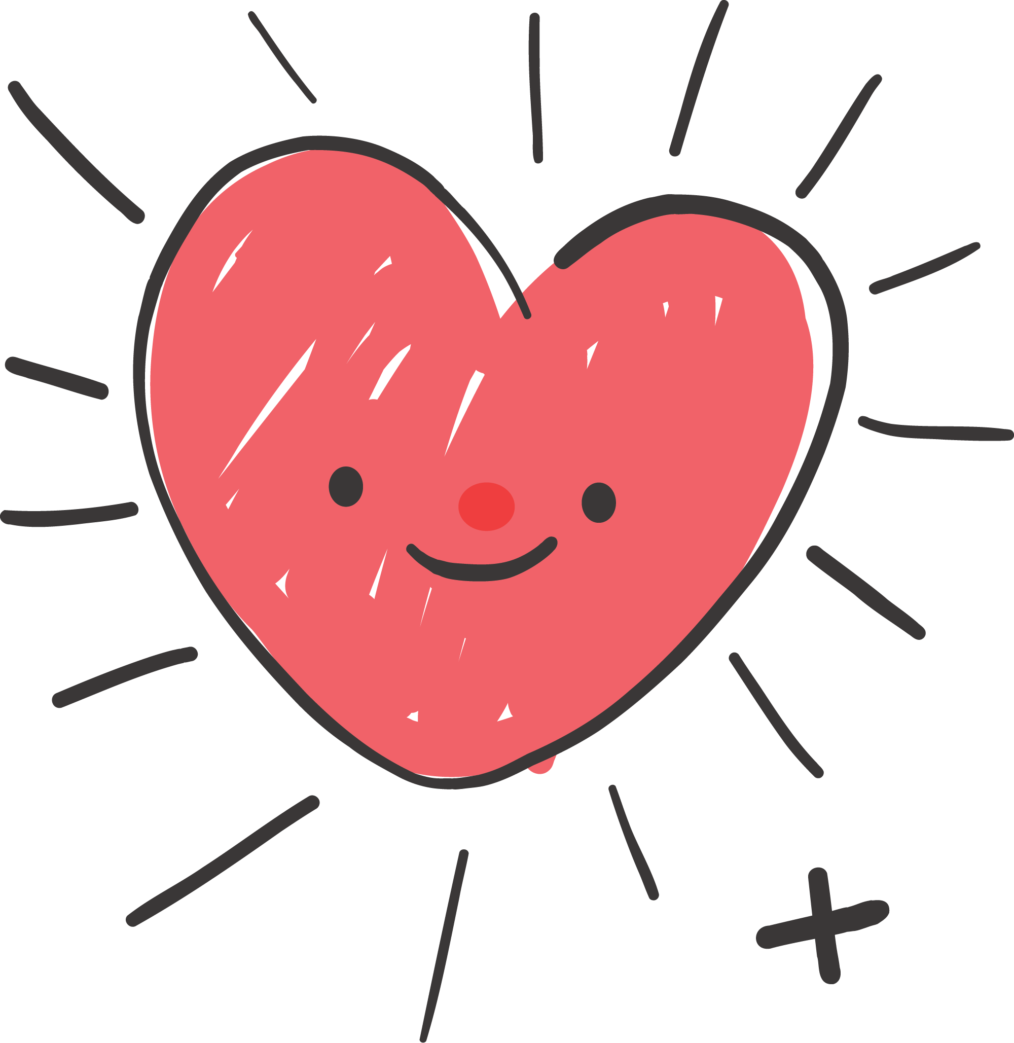 Preview for Smiling-heart-illustration-back-to-sticker-6a7a8