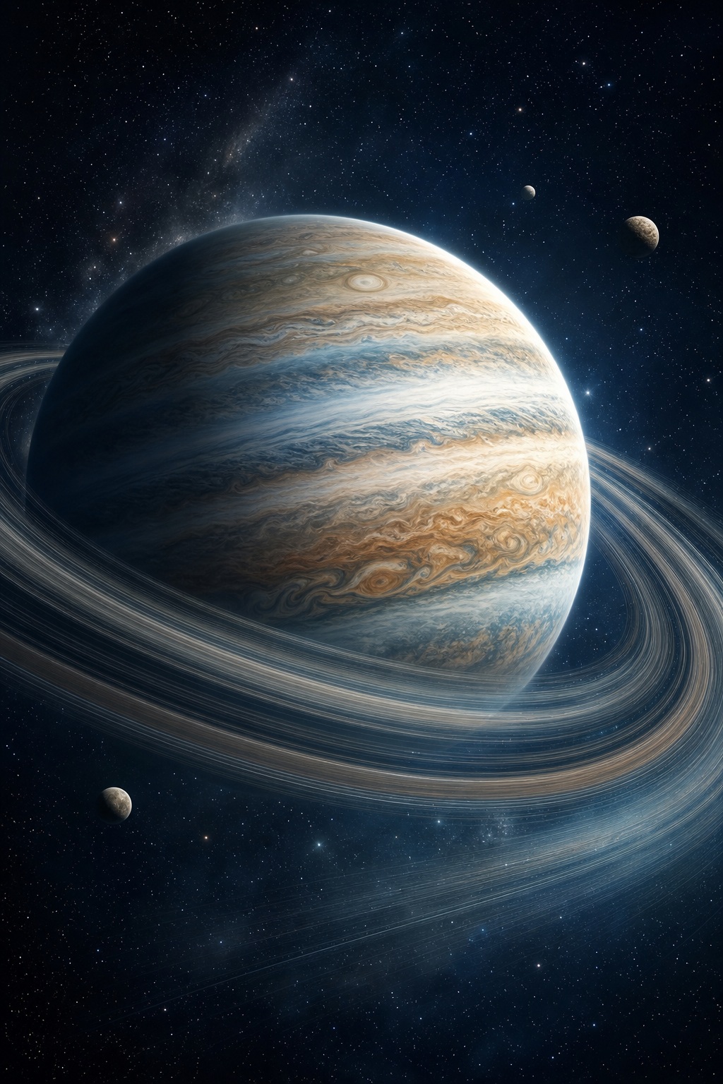 Preview for Ringed Planet Space Background