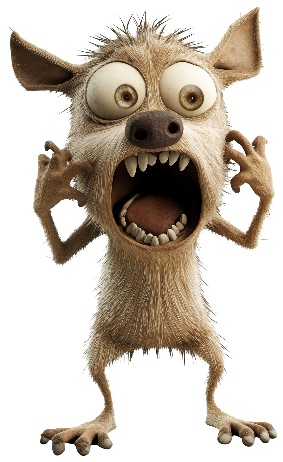 Preview for Surprised Cartoon Dog Sticker