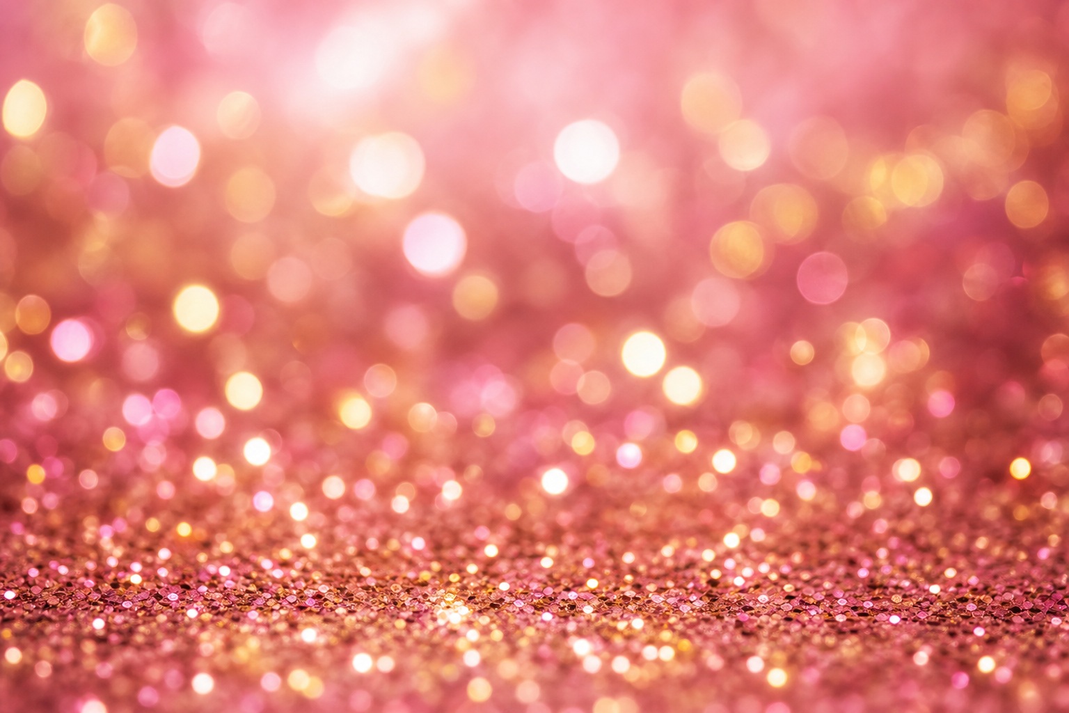 Preview for Pink And Gold Bokeh Lights Background