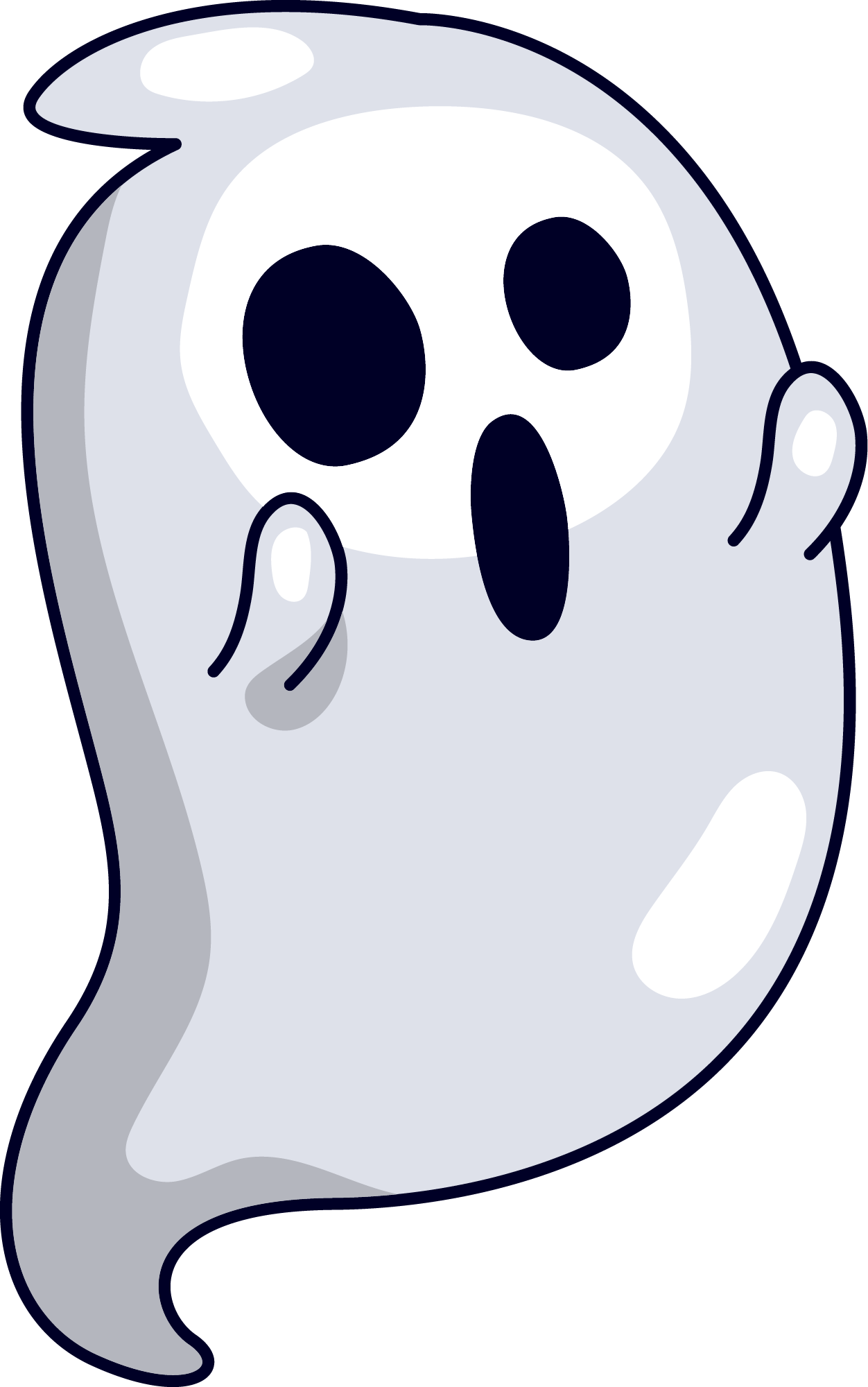 Preview for Cartoon-ghost-character-design-ghosts-sticker-8b37c