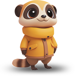 Preview for Cute-raccoon-character-yellow-jacket-sticker-adcb6
