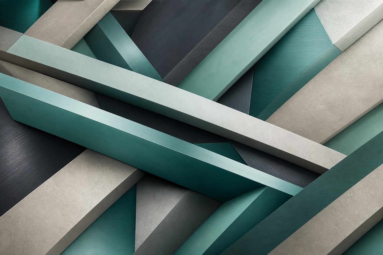 Preview for Teal Metal Extruded Line Framework Background