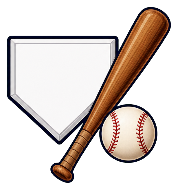 Preview for Home Plate Bat Ball Sticker