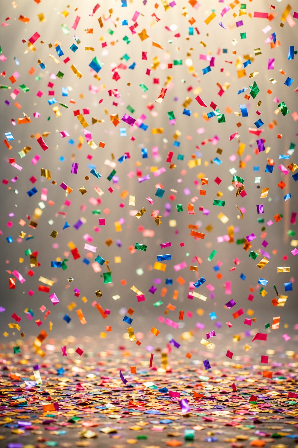 Preview for Vertical Falling Confetti Background