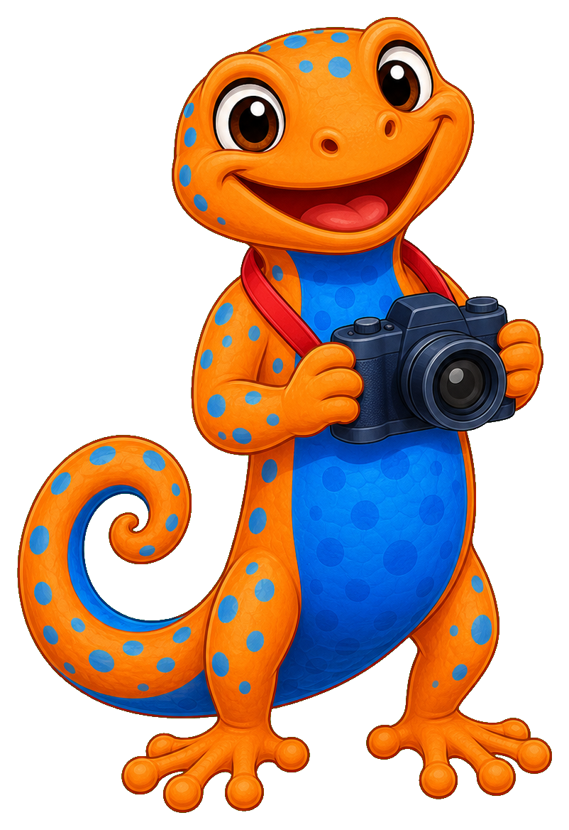 Preview for Photographer Lizard Sticker