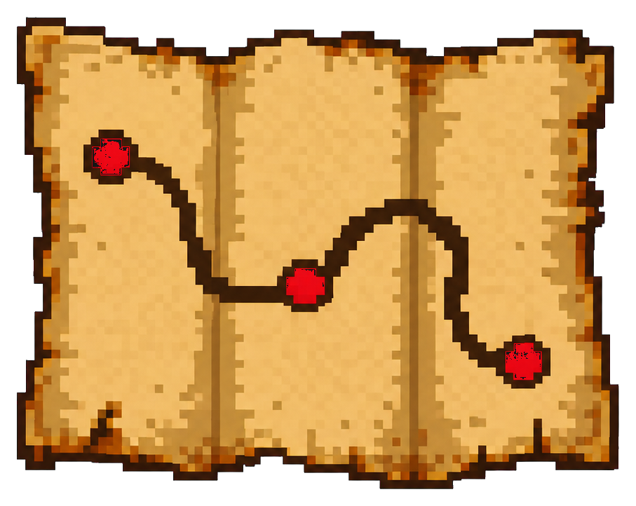 Preview for Parchment Dungeon Map Sprite Sticker
