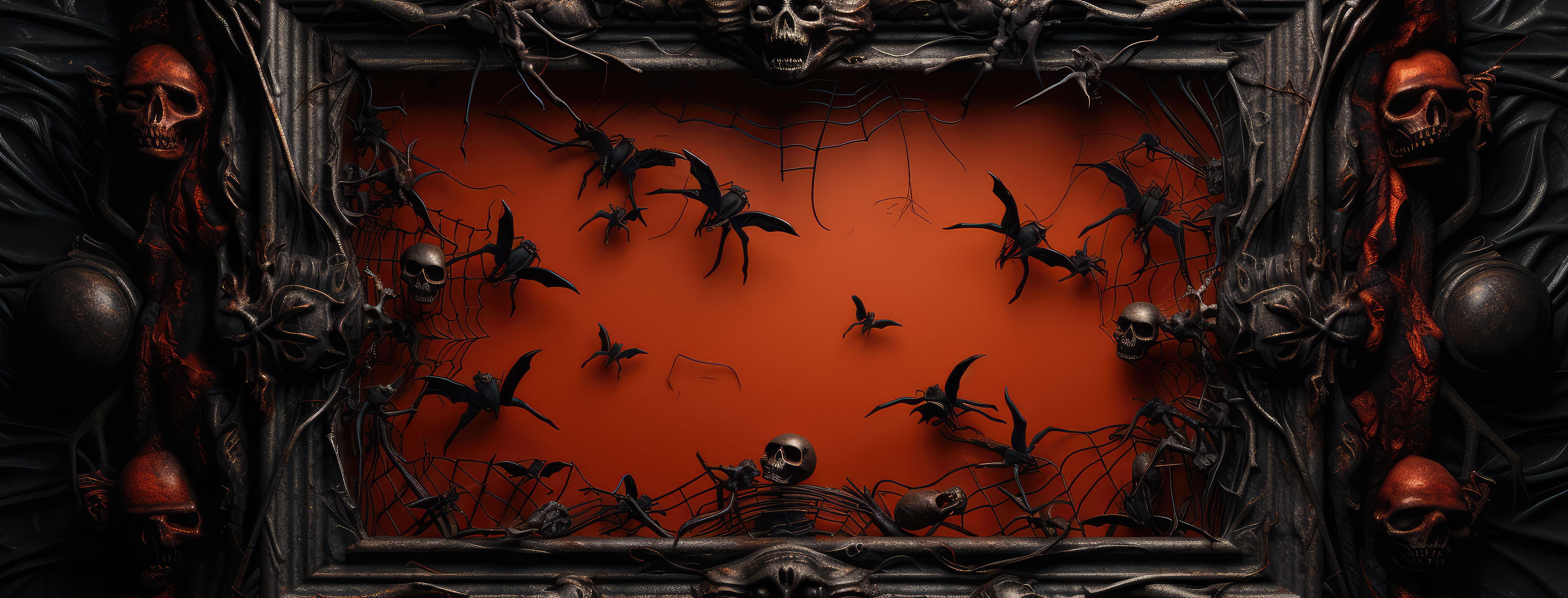 Preview for Dark-fantasy-frame-template-halloween-cover-background-b91fc