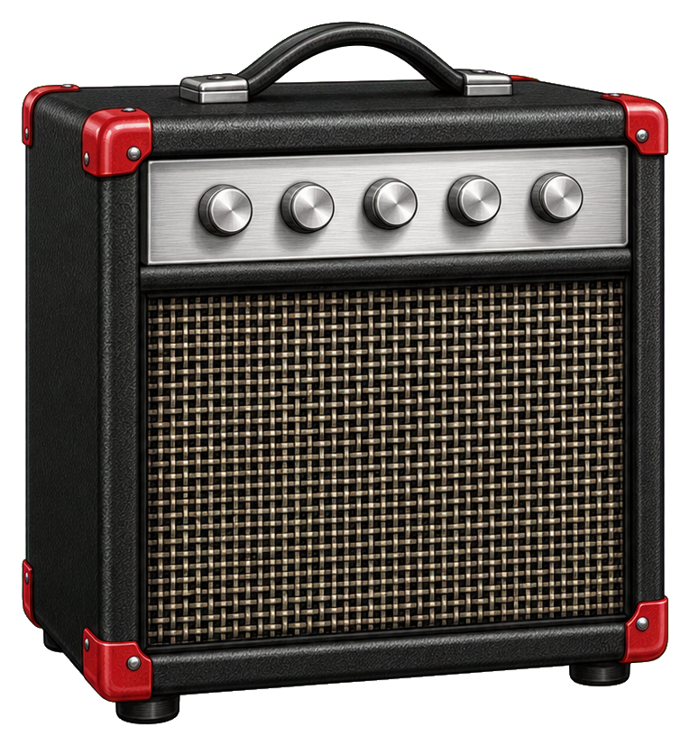 Preview for Compact Guitar Amplifier Sticker