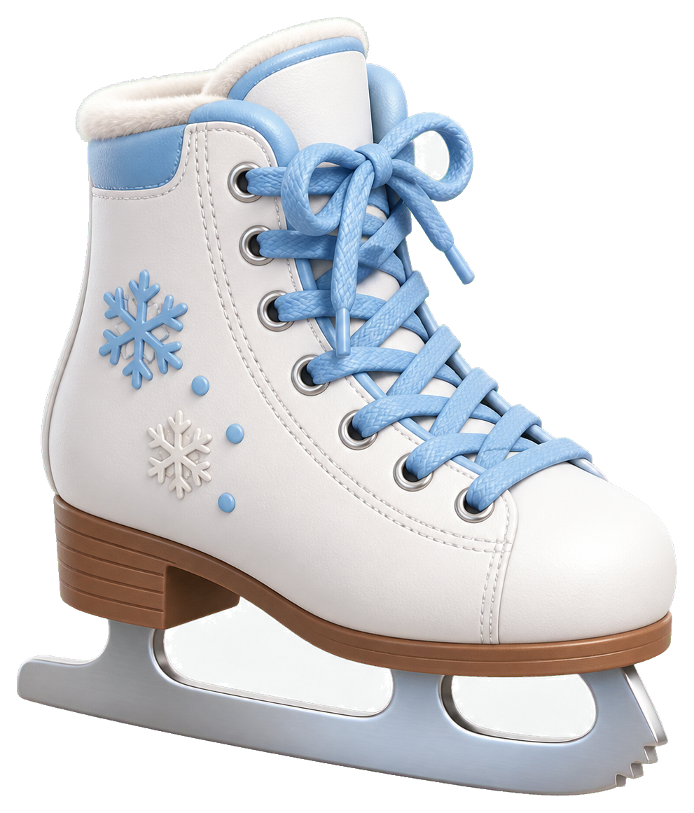 Preview for Ice Skate Sticker For Winter Designs