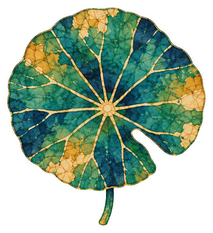 Preview for Batik Tropical Leaves Lotus Leaf