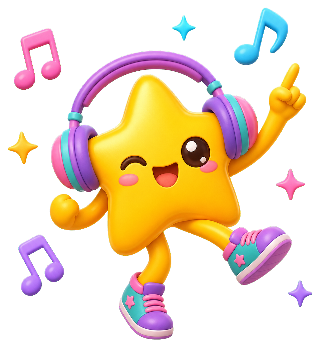 Preview for Dancing Star Sticker