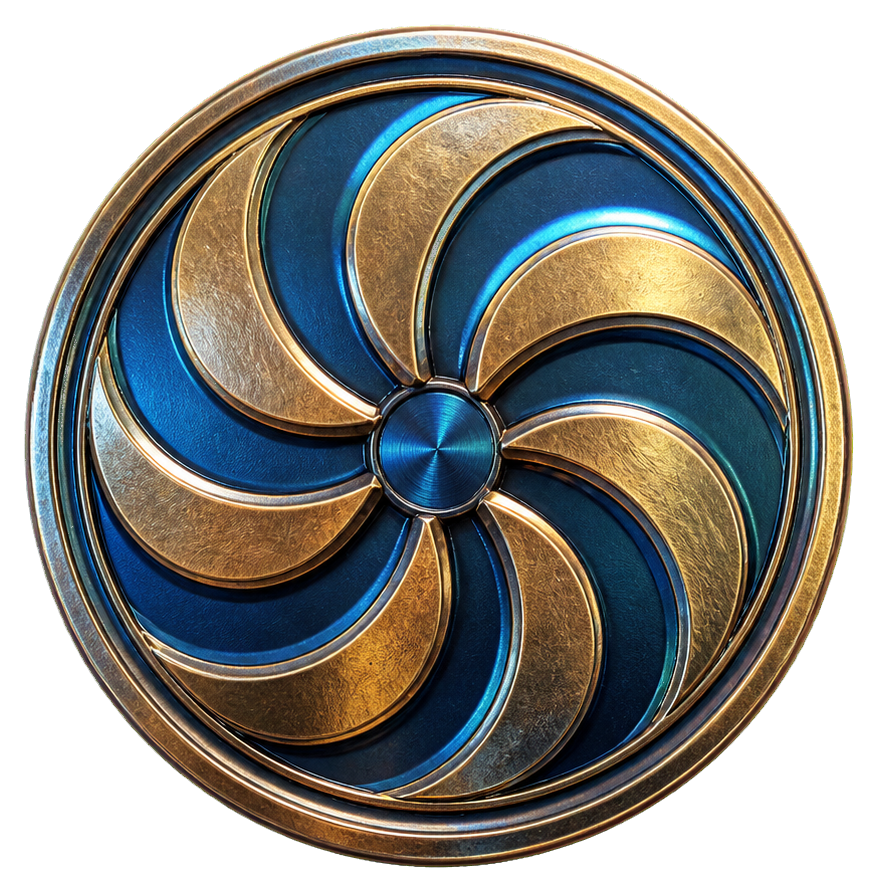 Preview for Anodized Titanium Vortex Coin Sticker