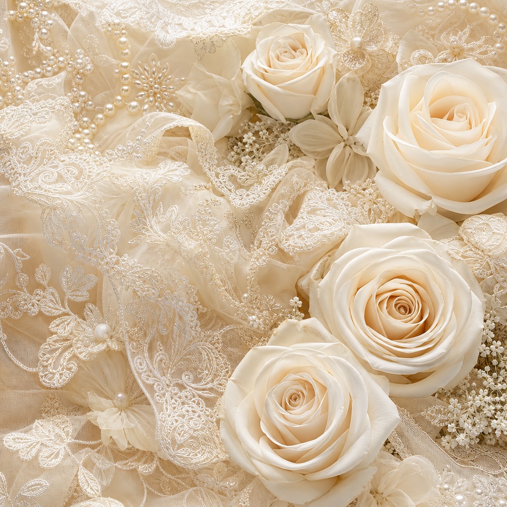 Preview for Wedding Lace Floral Background