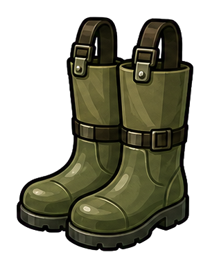 Preview for Waders Boot Sticker For Fishing Designs