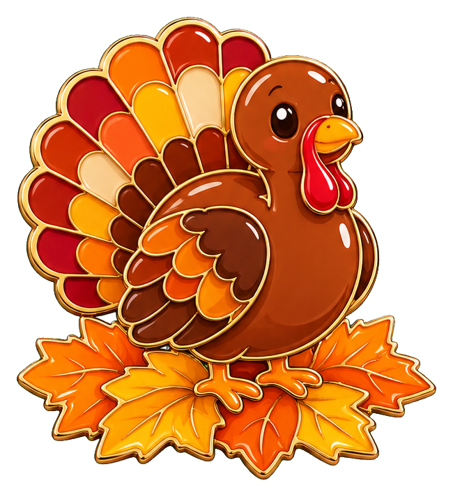 Preview for Turkey In Autumn Leaves