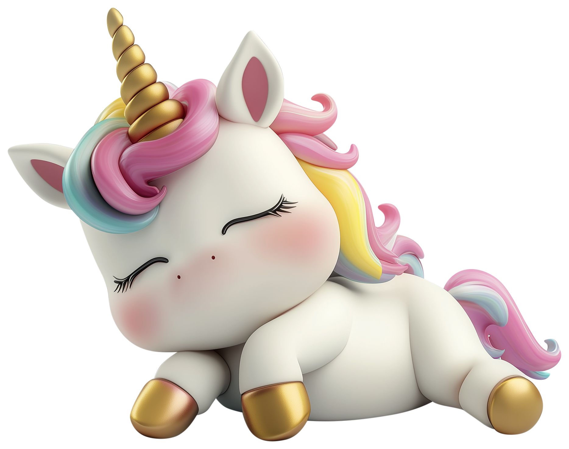 Preview for Sleeping Unicorn Emoji Sticker
