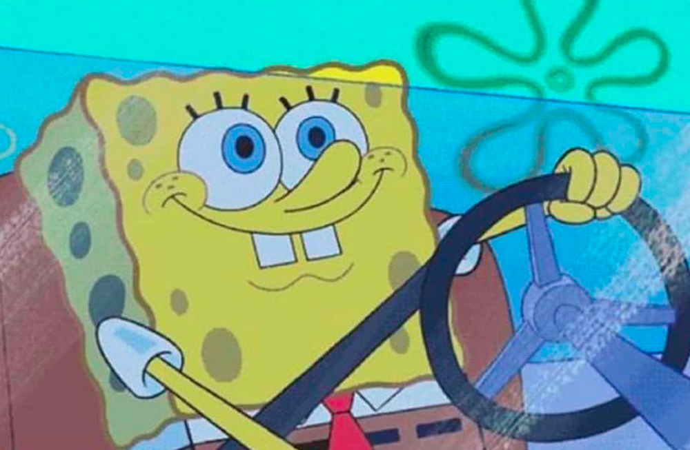 Preview for Spongebob-squarepants-driving-cartoon-meme-background-a11da