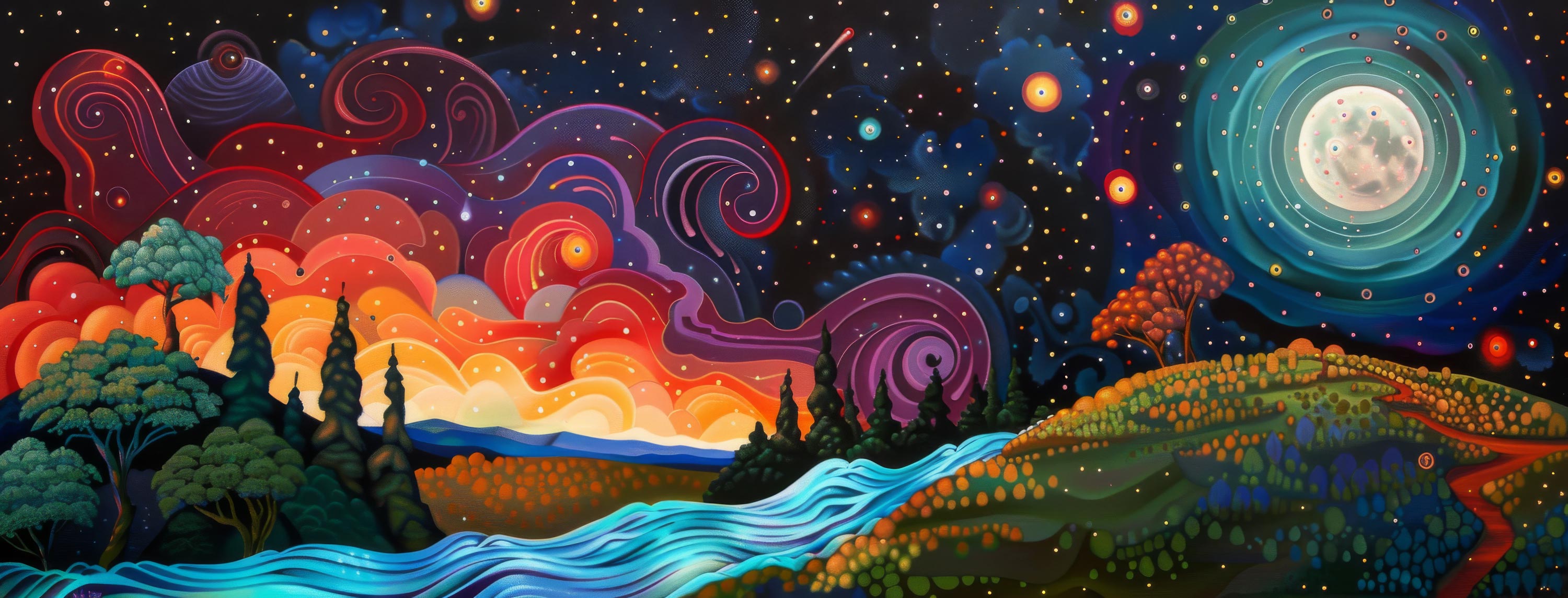 Preview for Cosmic-landscape-art-astrophotography-cover-background-be68d