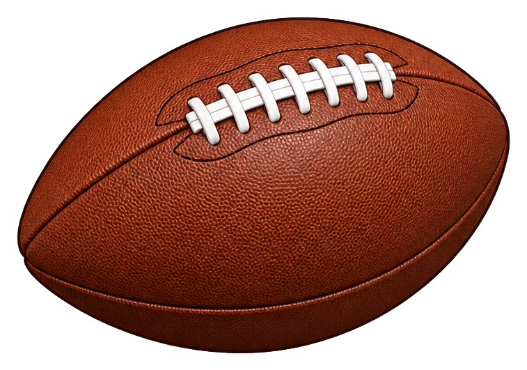 Preview for Classic Brown Football Sticker