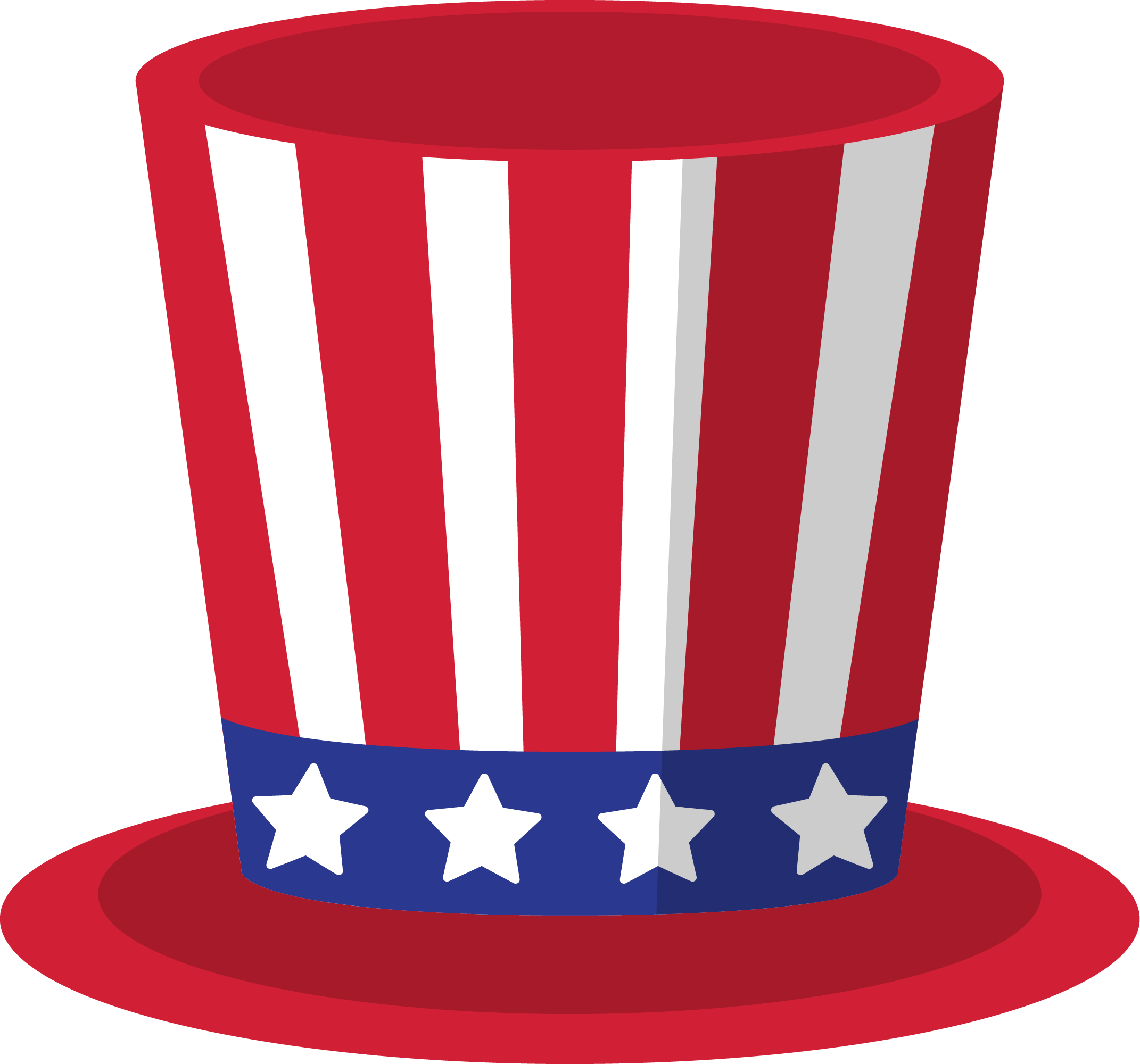 Preview for Uncle-sam-top-hat-icon-fourth-of-sticker-ed550