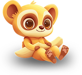 Preview for Cartoon-lemur-design-animal-sticker-38cfa