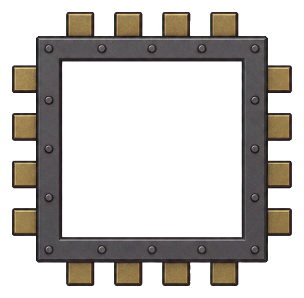 Preview for Gear Edge Square Sticker