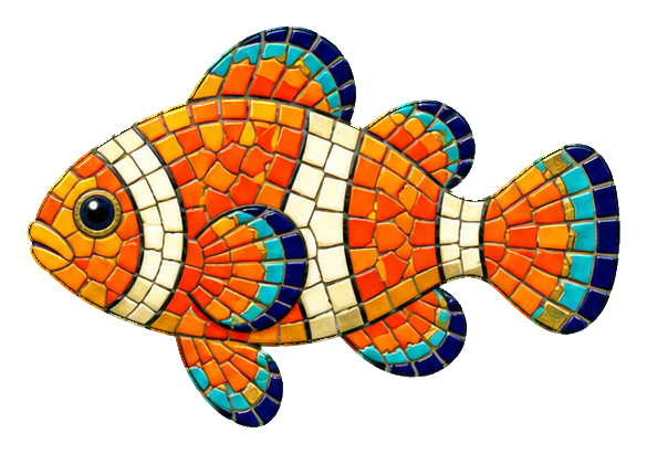 Preview for Mosaic Tropical Fish Clownfish
