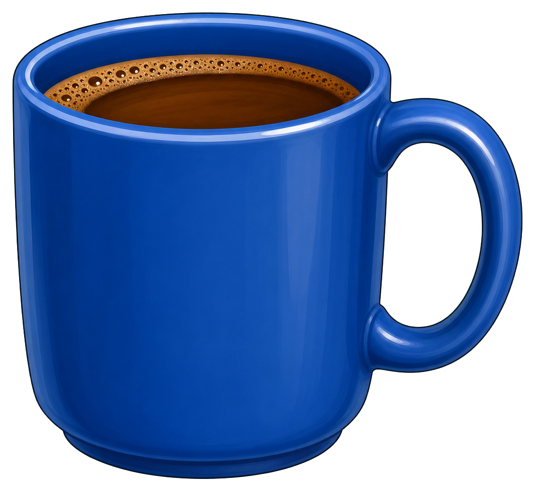 Preview for Coffee Mug Sticker For Office Designs