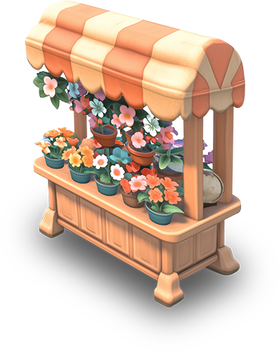 Preview for Flower-stand-3d-design-landscape-sticker-fc5be