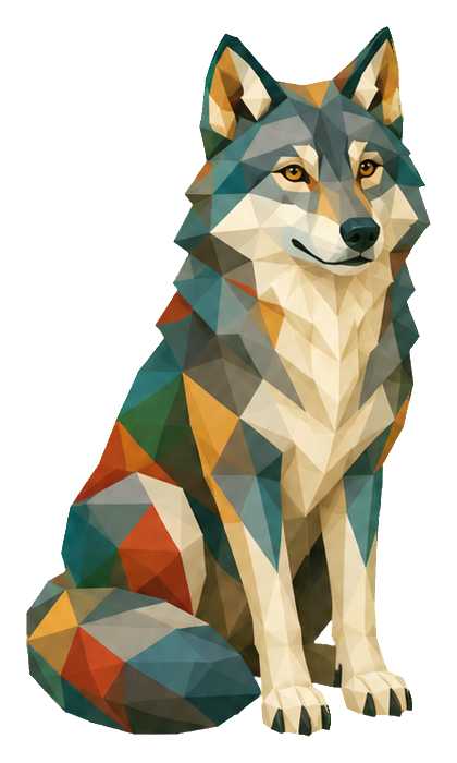 Preview for Low Poly Forest Animals Wolf
