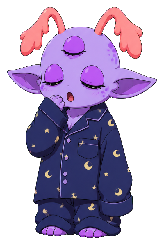 Preview for Anime Alien Creature Sticker