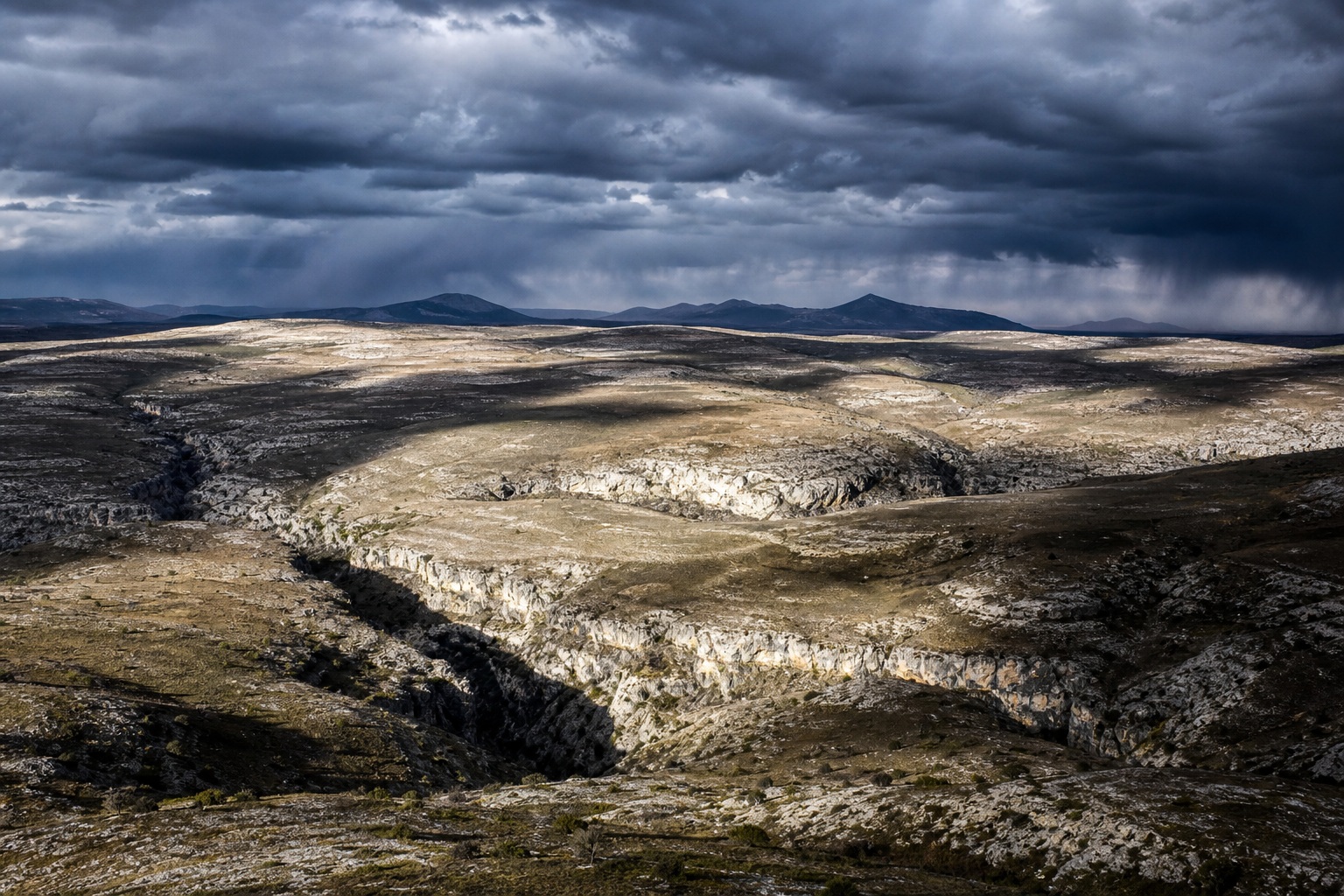 Preview for Limestone Plateau Storm Background