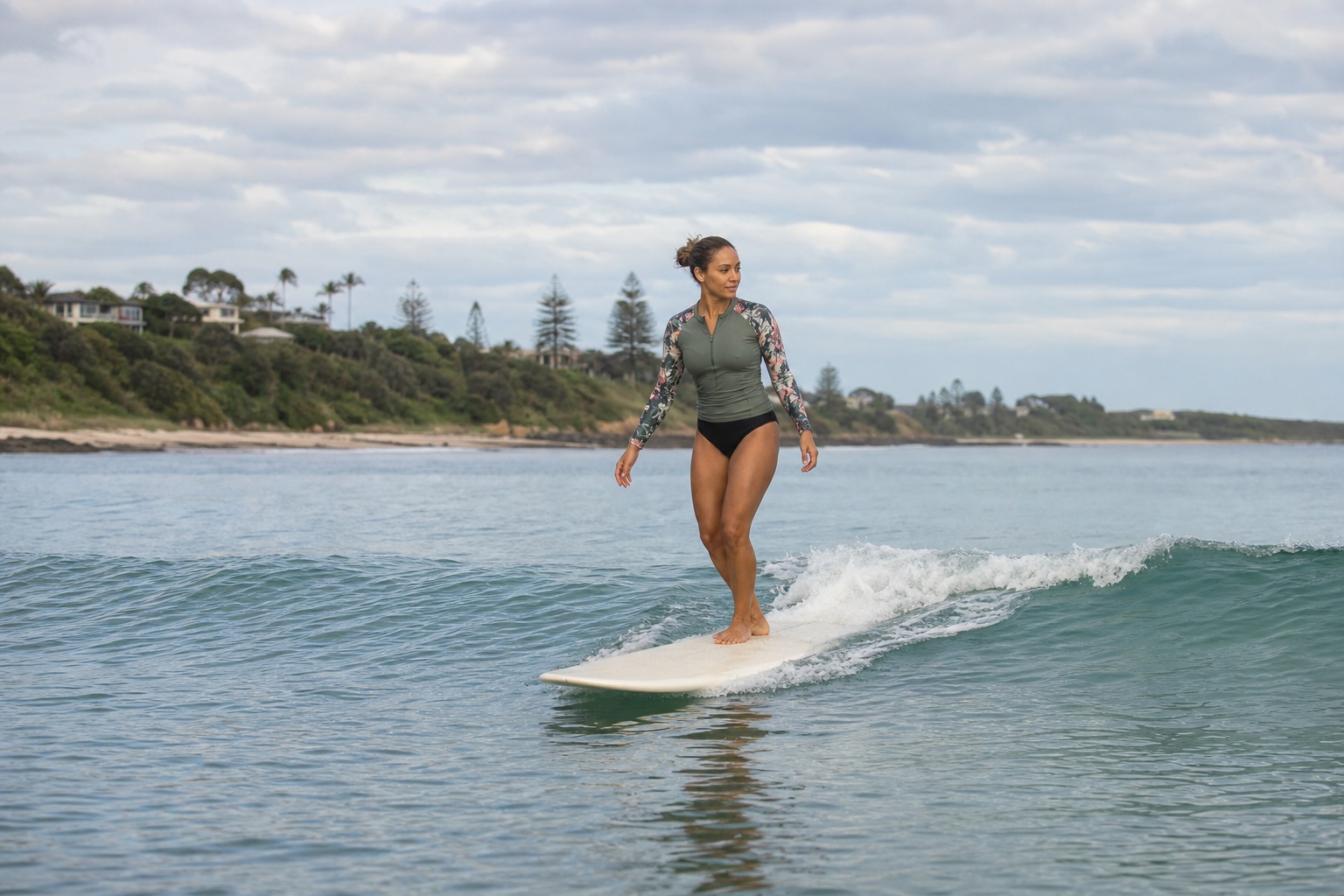 Preview for Distant Coastal Surfer Background