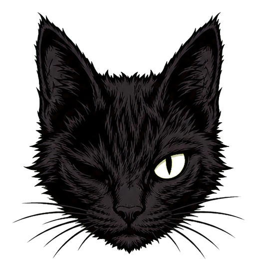 Preview for Black Cat Sticker
