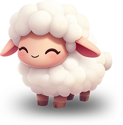 Preview for Cartoon-sheep-illustration-animal-sticker-7956b