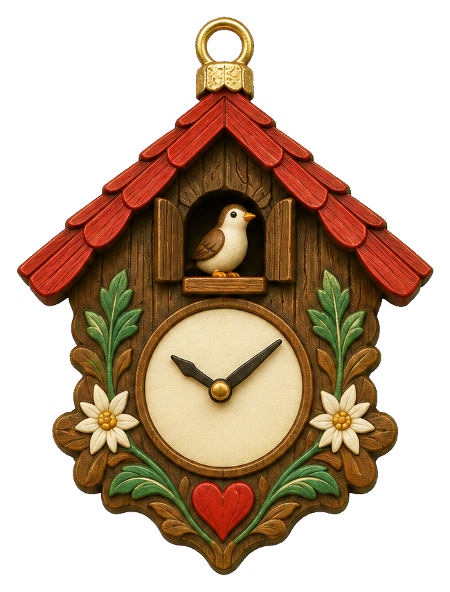 Preview for Cuckoo Clock Christmas Ornament