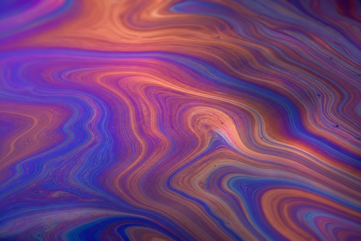 Preview for Violet Copper Concentric Interference Rings Background